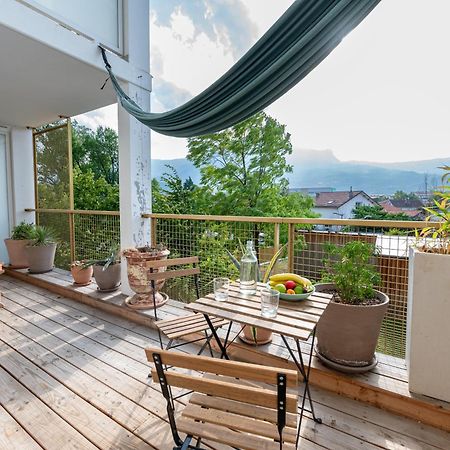 Calme Et Verdure: Vue Montagne - Terrasse - Wifi Grenoble Exterior photo