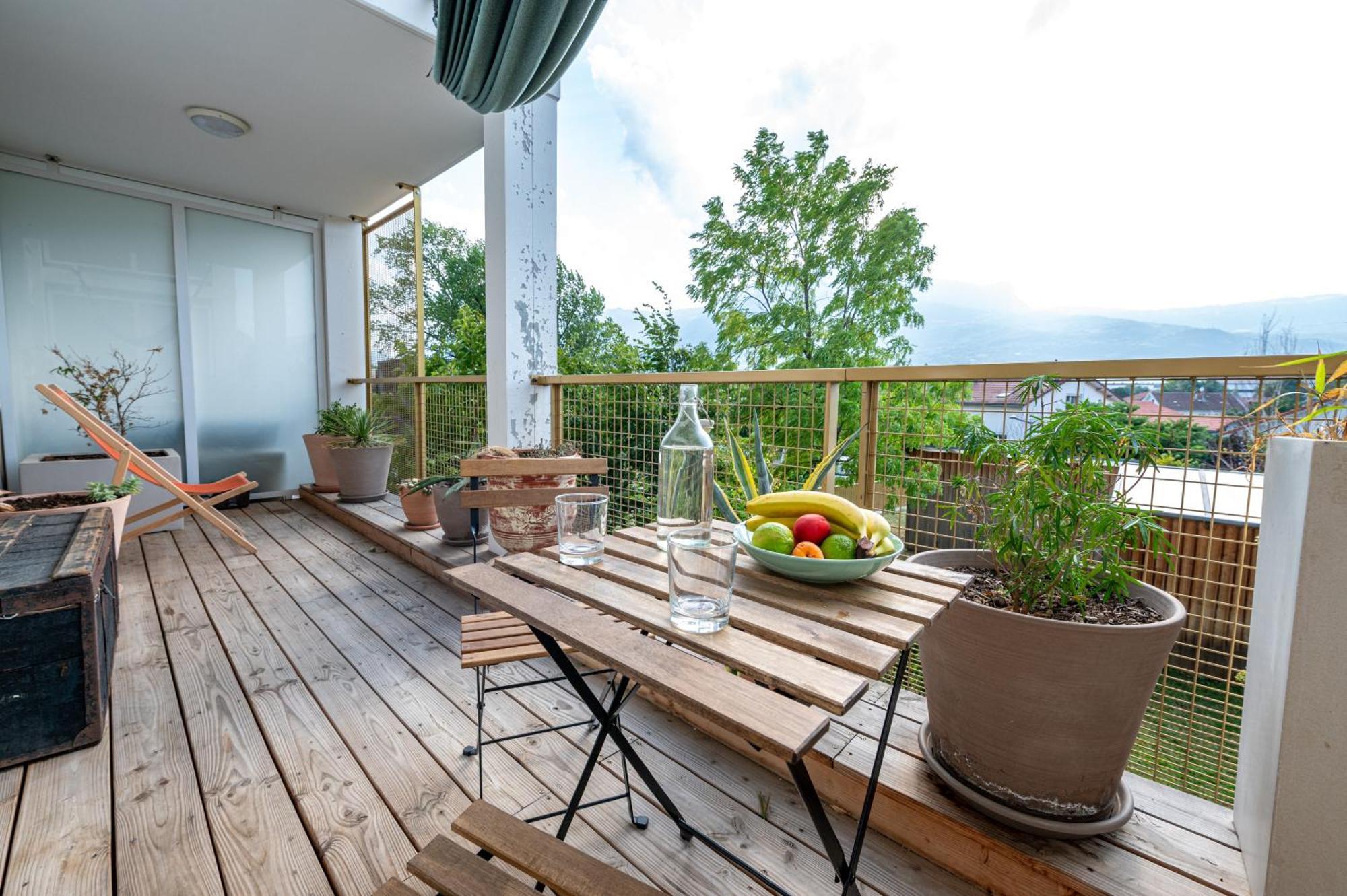 Calme Et Verdure: Vue Montagne - Terrasse - Wifi Grenoble Exterior photo