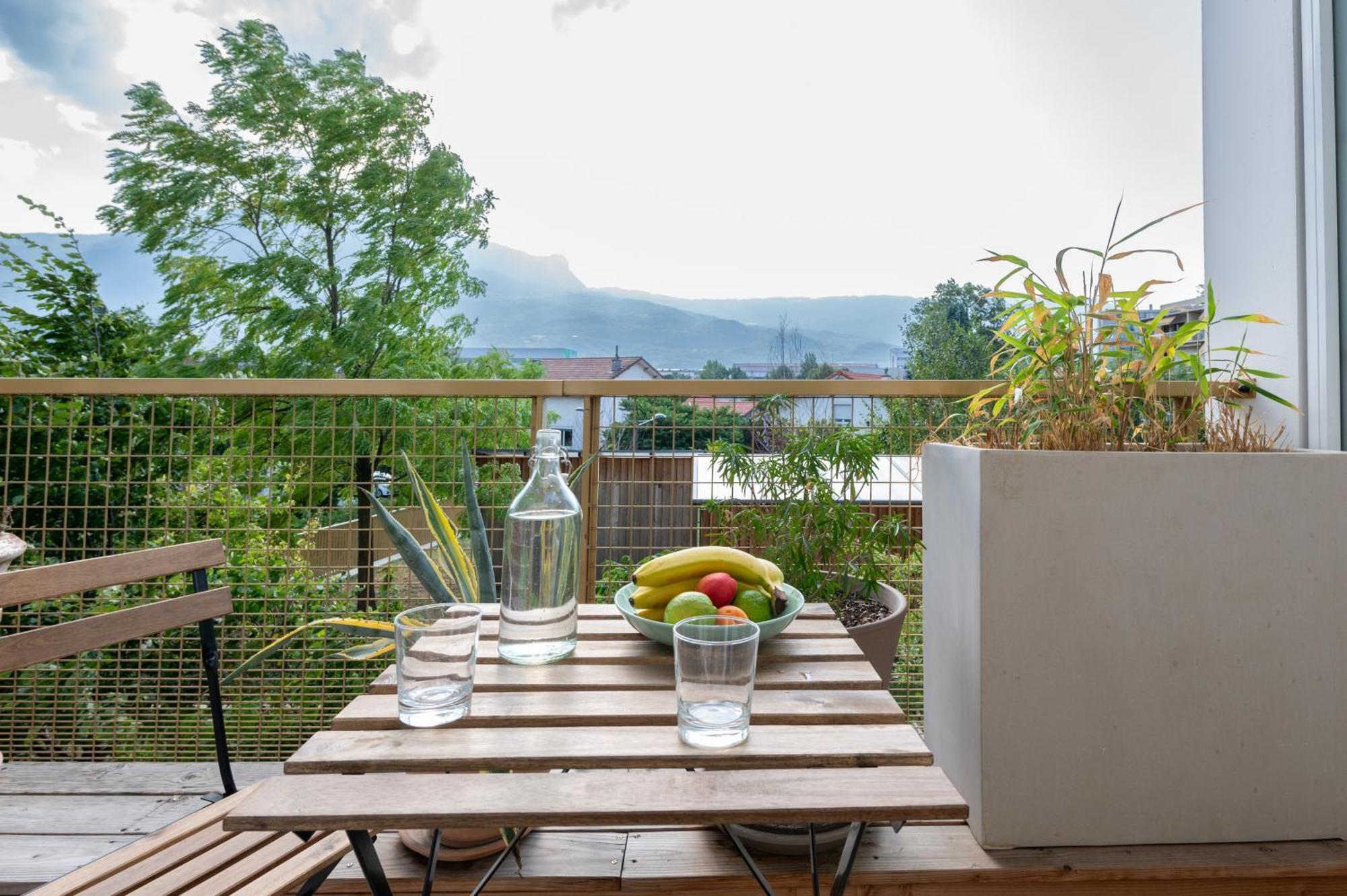 Calme Et Verdure: Vue Montagne - Terrasse - Wifi Grenoble Exterior photo